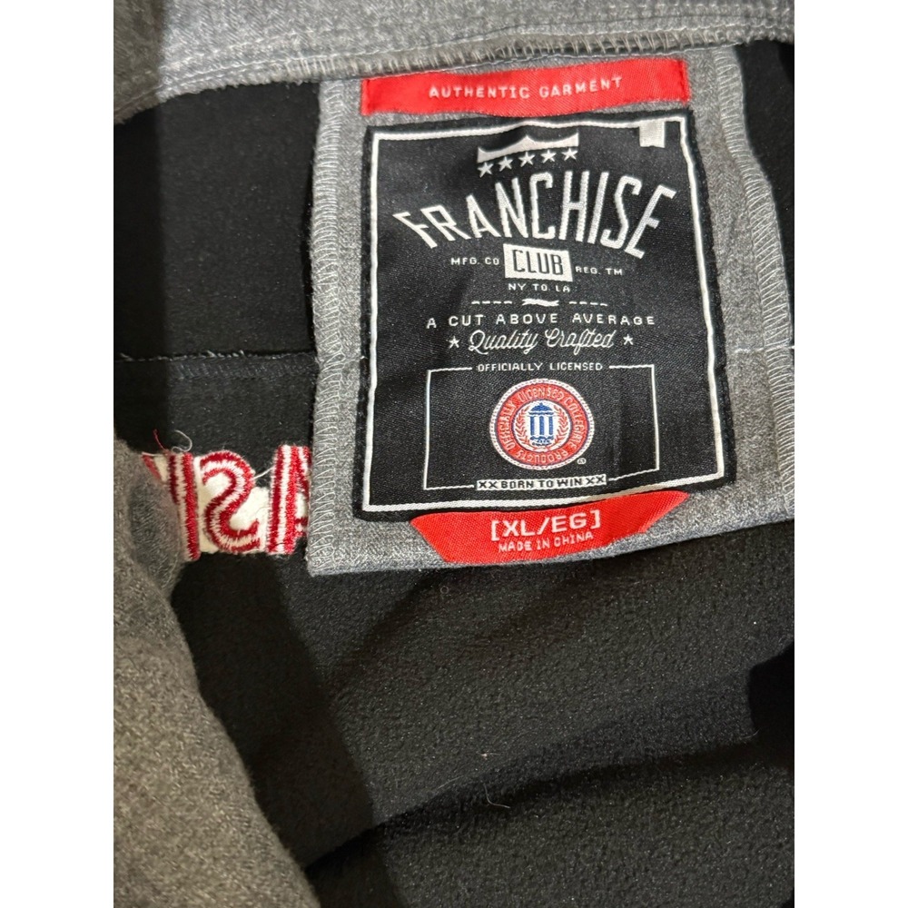 Vintage Franchise Club Jacket Nebraska Corn Huskers Men XL Retroreflective - Picture 2 of 5